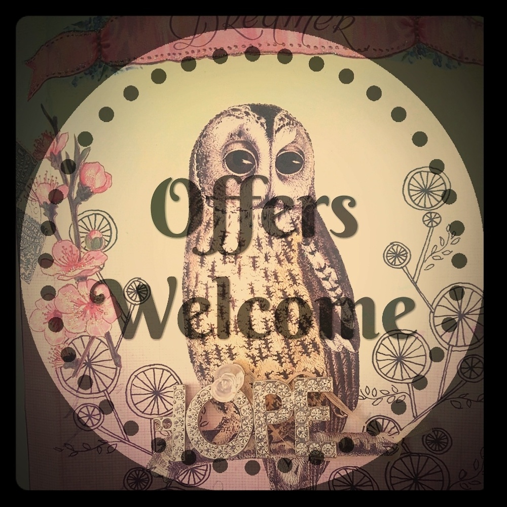 Offers welcome!
